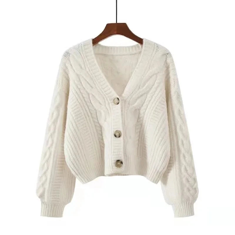 Zapinany sweter
