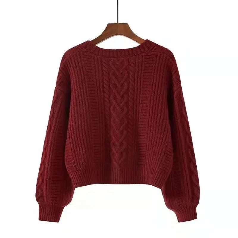 Zapinany sweter