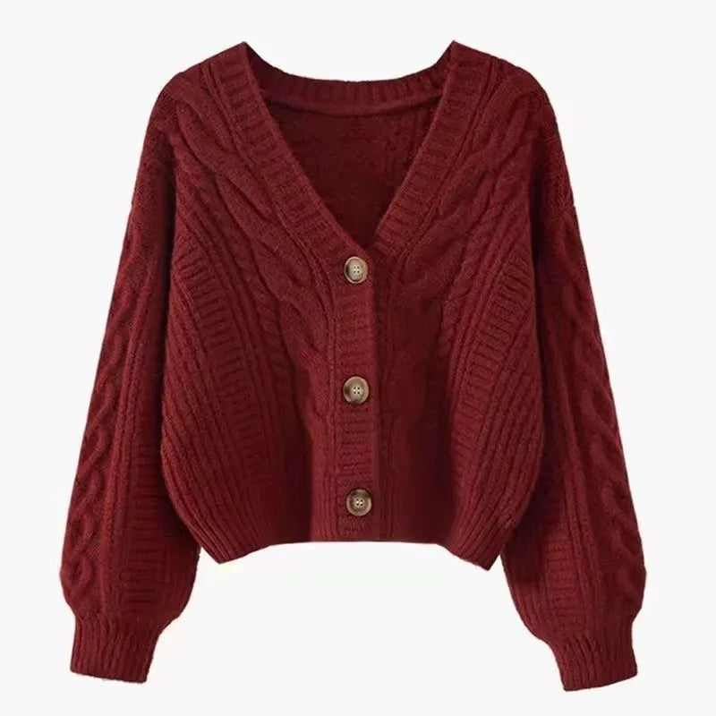 Zapinany sweter